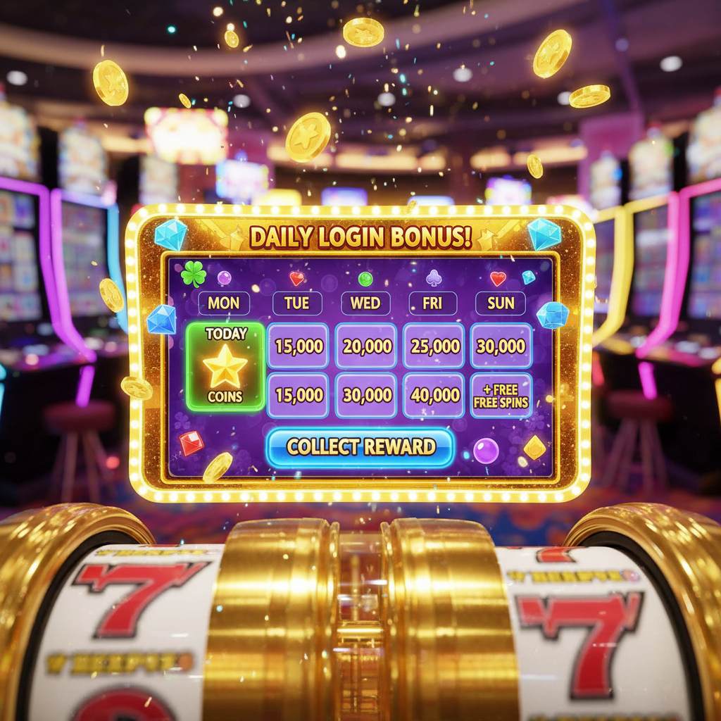 daily login bonus slot game