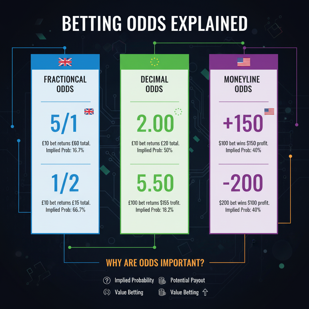 betting odds explained