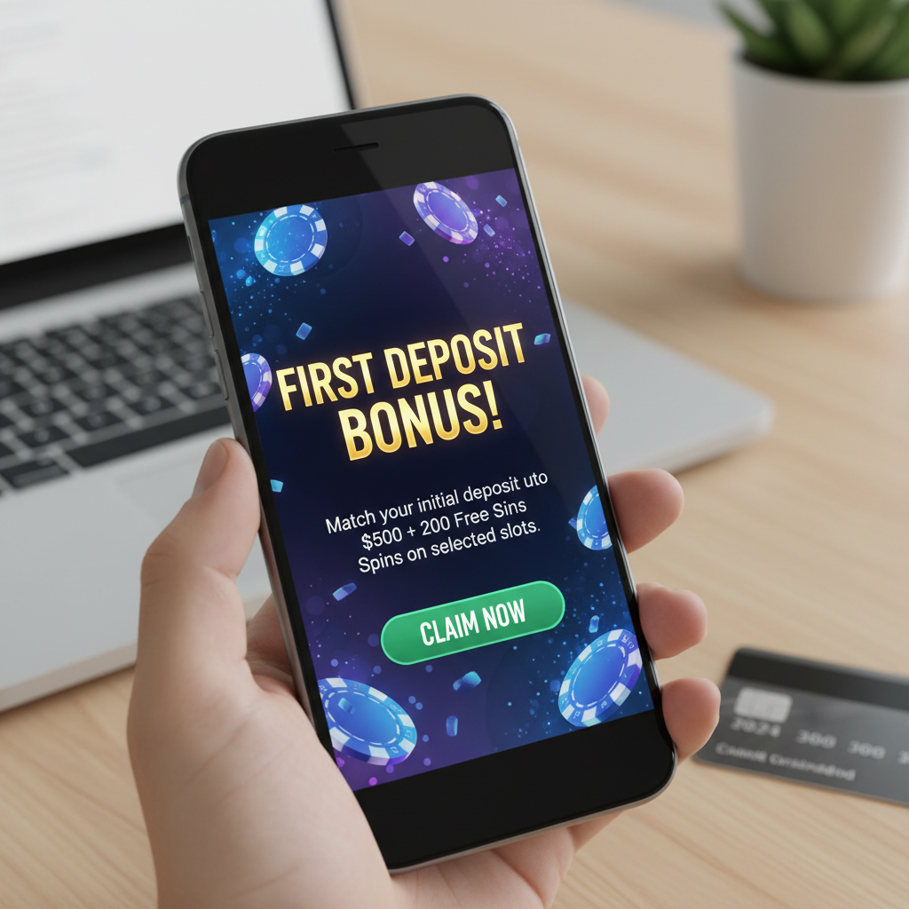 first deposit bonus