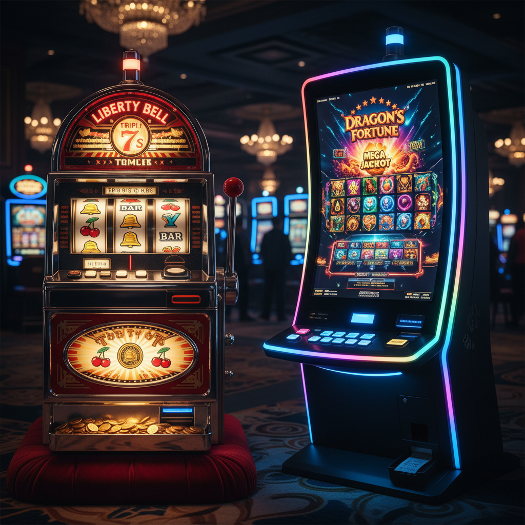 classic vs modern slot machines